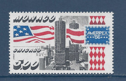 Monaco - YT N° 1537 ** - Neuf Sans Charnière - 1986 - Unused Stamps