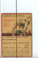 Livret. CANNES Sous La Main, Le Cicérone, Transports, Commerces, Rue De Cannes, Garage De Lorraine - Sin Clasificación