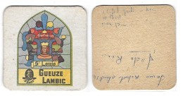 981a Brij. Van Honsebrouck Ingelmunster Geueze Lambic (rv Beschreven) - Beer Mats