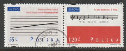 POLONIA, USED STAMP, OBLITERÉ, SELLO USADO, EUROPA CEPT - Autres & Non Classés