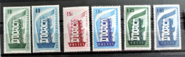 EUROPA CEPT 1956 " 3 SATZE" Sehr Schon Postfrisch € 30,00 - 1956