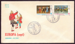 Turquie, FDC, Enveloppe Du 4 Mai 1981 à Ankara " Europa " - Altri & Non Classificati