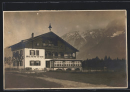 AK Innsbruck, Wald-Gasthof Zur Eiche Mit Strasse Und Bergblick  - Altri & Non Classificati