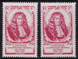 FR7139D - FRANCE – 1947 – POST DAY - Y&T # 779(x2) MNH - Ungebraucht