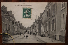 CPA AK 1909 Rue Ledru Rollin Mamers Sarthe Animée Voyagée Laigle - Mamers