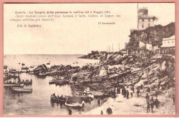 Cartolina Quarto Lo Scoglio Della Partenza Dei Mille (Garibaldi) - Non Viaggiata - Genova (Genua)