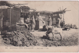 EGYPT - Egyptian Types And Scenes.  Boutiques Arabes.  Arab Shops.  By LL 176 - Autres & Non Classés