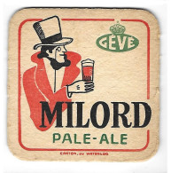 993a Brie. Glibert Van Ham Braine-L'Alleud Milord Pale-Ale 95-95 - Bierdeckel