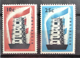 NIEDERLANDE 1956 " EUROPA CEPT" Michelnr 683/684 Sehr Schon Postfrisch € 35,00 - Unused Stamps