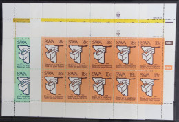 Südwestafrika 645-648 Postfrisch Kleinbogensatz / Politik #GG924 - Namibia (1990- ...)