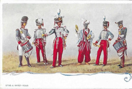 UNIFORMI DEI GRANATIERI DI SARDEGNA DAL 1820 AL 1833 1900 ILLUSTRATORE RINALDI - Regimente
