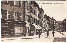 Delcampe - CPA Carte Postale / 69 Rhône, Tarare / B. F. (Berthaud Frères), Lux - 69 / Rue Étienne-Dolet. - Tarare