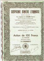 69-MINIERE LYONNAISE. CIE ...  LYON  Lot De 4 - Andere & Zonder Classificatie