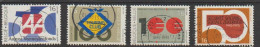 Belgique N° 2585/89  Obl.  Commémorationd Diverses -  Belles Oblitérations - Gebraucht