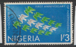 Nigeria  1961 SG 109  Anniversary Independence Fine Used - Nigeria (1961-...)