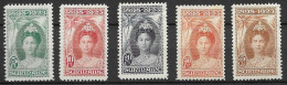 Suriname 1923, NVPH 104-7,110 MH, Kw 130 EUR (SN 2914) - Surinam ... - 1975