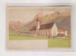 SWITZERLAND KLOSTER ENGELBERG Nice Postcard - Engelberg