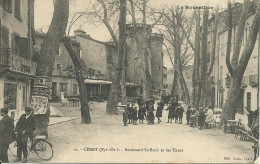 66)  CERET  -  Boulevard St Roch Et Les Tours - Ceret