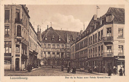 LUXEMBOURG - VILLE - Rue De La Reine Avec Palais Grand-Ducal - Ed. Th. Wirol  - Luxemburg - Town