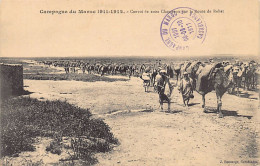 Campagne Du Maroc 1911-1912 - Convoi De 1000 Chameaux Sur La Route De Rabat - Ed. J. Boussuge  - Otros & Sin Clasificación