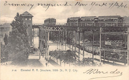 NEW YORK CITY (NY) Elevated R.R. Structure, 110th St. - Publ. The Rotograph Co. A 46 - Altri & Non Classificati