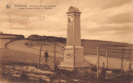 MARTELANGE (Prov. Lux.) Monument Des Deux Premiers Soldats Français Tombés En Belgique - Other & Unclassified