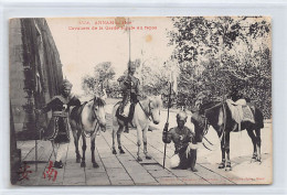 Vietnam - HUE - Les Cavaliers De La Garde Royale Au Repos - Ed. P. Dieulefils 3551 - Vietnam