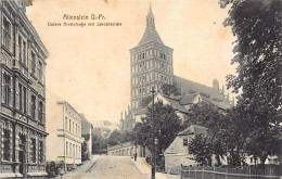 Poland - OLSZTYN Allenstein - Chursh Street And Jakob's Church - Polonia