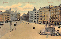ČESKÁ Rep. Czech Rep. - BRNO Brünn - Grosser Platz Gegen Ferdinandsgasse - Mariensäule - Verlag H. Strauss 1906 - Tschechische Republik
