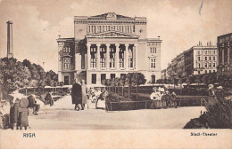 Latvia - RIGA - City Theater - Publ. Dr. Trenkler & Co. Ser. 164 - 5 - Lettonie