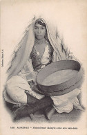 Kabylie - Musienne Kabyle Avec Son Tam-tam - Ed. Collection Idéale P.S. 122 - Frauen