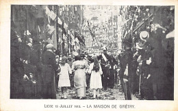 LIÈGE - 13 Juillet 1913 - La Maison De Grétry - Ed. J. M.  - Luik