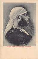 Ethiopia - Negus Menelik, Emperor Of Ethiopia - Publ. I. Benghiat Son  - Etiopia