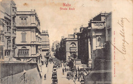 Malta - VALETTA - Strada Reale - Publ. G. Modiano E Co. 3554 - Malte