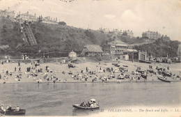 England - FOLKESTONE - The Beach And Lifts - Publ. Levy L.L. 37 - Folkestone