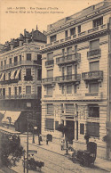 ALGER - Rue Dumont D'Urville Et Nouvel Hôtel De La Compagnie Algérienne - Alger