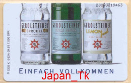GERMANY K 1263 A 93 Gerolsteiner - Aufl  7000 - Siehe Scan - K-Series : Customers Sets