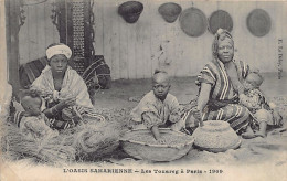 Algérie - Les Touaregs à Paris à L'Oasis Sahariennee De 1909 - Femmes Et Enfants - Ed. E. Le Deley - Escenas & Tipos