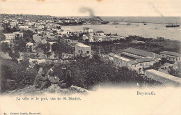Liban - BEYROUTH - La Ville Et Le Port, Vus De St. Dimitri - Ed. Dimitri Habis 40 - Liban