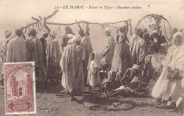 MAROC - Scènes & Types - Bouchers Arabes - Ed. Inconnu - Sonstige & Ohne Zuordnung