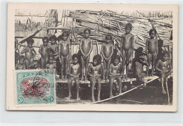 Papua New Guinea - Native Children - REAL PHOTO - Publ. Unknown (Kodak Australia - Papua-Neuguinea
