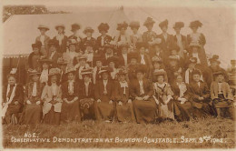 BURTIN CONSTABLE (York.) Conservative Demonstration Sept. 3rd 1908 - Group Of Women - REAL PHOTO. - Otros & Sin Clasificación