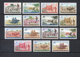 MALI  N° 16 à 30   NEUFS SANS CHARNIERE  COTE 11.00€   ARTISANAT ELEVAGE AGRICULTURE - Malí (1959-...)