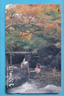 Japan Telefonkarte Japon Télécarte Phonecard -  Girl Frau Women Femme - Pubblicitari