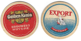 1010a Brij. Huyghe Melle Golden Kenie Rv Export (vlek) - Beer Mats