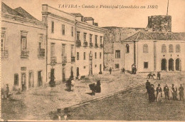TAVIRA - Castelo E Principal Demolidos Em 1888  ( 2 Scans ) - Faro