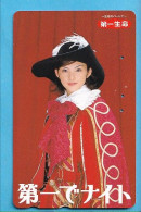 Japan Telefonkarte Japon Télécarte Phonecard -  Girl Frau Women Femme - Publicité