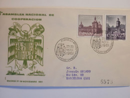 MATASELLOS 1961 MADRID - Cartas & Documentos