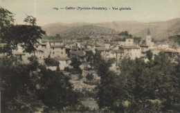 Cattlar ( Pyrénées Orientales) Vue Generale Colorisée RV - Andere & Zonder Classificatie