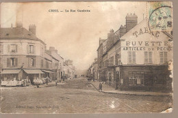 60 - Creil (oise) - La Rue Gambetta - Creil